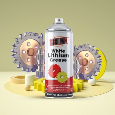200ml Aerosol Multi-purpose White Lithium Grease Lubricant Spray