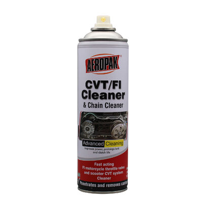 Aeropak 500ml Aerosol Spray Chain FI CVT Cleaner