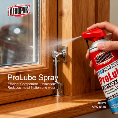 Aeropak 400ml Aerosol Rust Inhibitor Prevention Anti Rust Oil Lubricant All Purpose Lubricating Spray 300g Clear