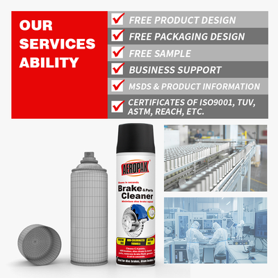 Aeropak 400ml Acrylic High Gloss Metallic for Wholesale Custom Color OEM Gold Spray Paint Liquid Coating Automotive Home