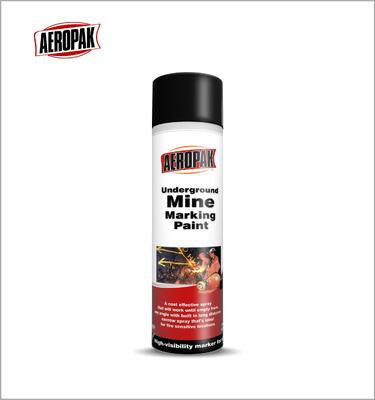 AEROPAK Underground Mine Marking Aerosol Spray Paint Quick Drying All Animals Long Lasting Non-flammable Non-clogging