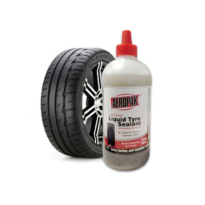 Aeropak Universal Liquid Tyre Sealant 500ml -15C/5F Anti-Freeze for Cars Motorcycles Bikes Car Care