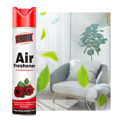 Aeropak 330ml Экологически чистый аэрозоль Розовый аромат свежий воздух спрей для дома и автомобиля