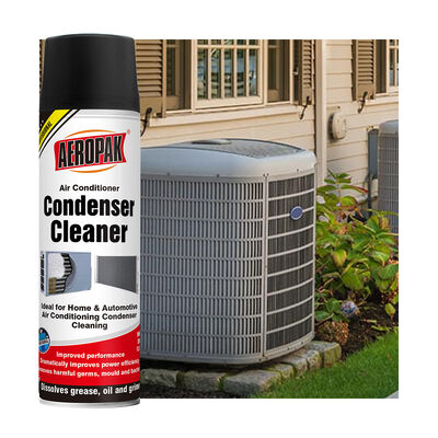 Aeropak 500ML Fast-Acting Aerosol Condenser Cleaner Foam-Type for All Condensers Removes Oil and Dirt